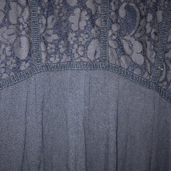 Abercrombie and Fitch navy blue dress - Picture 3 of 5